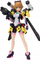 Set modelimi Bandai Gundam Meta Avatar Fumina Figure-rise, model kit plastik për koleksionistë, shumëngjyrësh