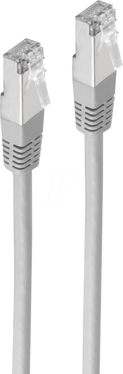 Kabllo rrjeti Shiverpeaks RJ-45, Cat 6 S/FTP, 10m, gri