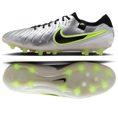 Копачки за фудбал Nike Tiempo Legend 10 Elite AG Pro, за мажи, сребрени