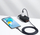 Kabllo USB Baseus Crystal Shine, USB-A në USB-C, 1.2 m, 100W, vjollcë
