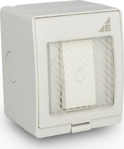 Buton zile sipërfaqësor Elektro-Plast AQUA55 55.09, IP55, 16A 250V, gri