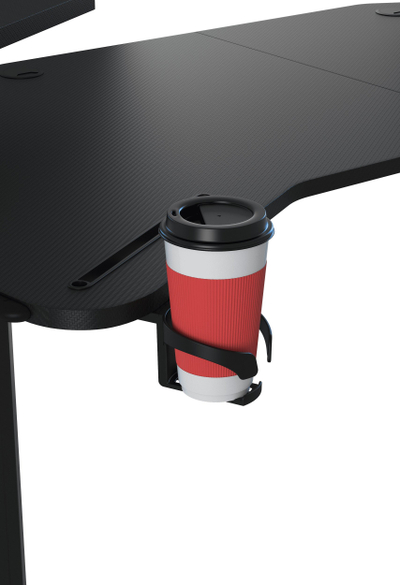 Tryezë gaming Anda Seat Shadow Warrior, me ngritje ulje elektrike, dritë LED, e zezë