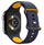 Rrip ore Spigen Nano Pop për Apple Watch 6 7 8 9 10 SE, 40 41 42mm, silikon, blu