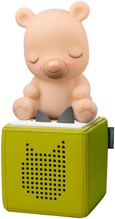Ноќна светилка аудио Tonies Night Light Slumber Gang Bear, креативна фигура, светло розова