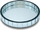 Декоративна стаклена табла Tray Organizer Decorative Glass Box, метал, црни акценти