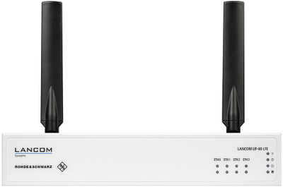 Firewall LANCOM R&amp;S Unified UF-60 LTE, 4 porta Gigabit, GigE, gri