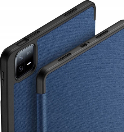 Mbulesë tablet DUX DUCIS për Xiaomi Pad 6 Domo Series, me qëndrim, me mbajtës stylus, blu