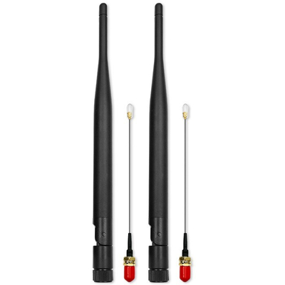 Antenë Wi Fi universale, dual band 2.4GHz 5GHz, 5dBi, e zezë
