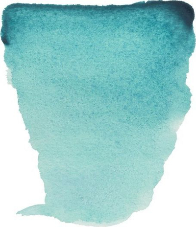 Ngjyrë uji Van Gogh 661, half pan, turquoise green