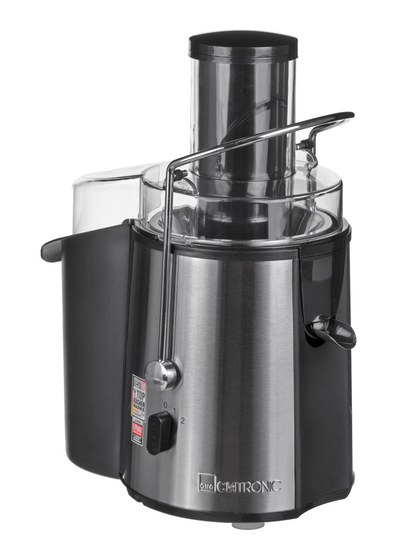 Shtrydhëse lëngjesh Clatronic AE 3532, 1000 W, ngjyrë çeliku