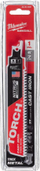 Teh sharre Milwaukee SAWZALL The TORCH 48-00-5261, 6\", Nitrus Carbide, për hekur gize edhe metal