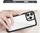 Mbrojtëse telefoni Outer Space Case për iPhone 16 Pro Max, kornizë e verdhë, e zezë