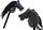 Lodër kal mbi shkop No Name Hobby Horse Black Stone, me tinguj, e zezë
