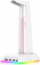Држач за слушалки Onikuma ST2, RGB, 3x USB, бел