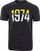 Bluzë T-shirt për burra Hi-tec Rolic, pambuk 100%, masa M, e zezë