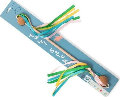 Lodër shkop vallëzimi Buitenspeel Twirl Stick GA479, dru FSC, për fëmijë, shumëngjyrëshe