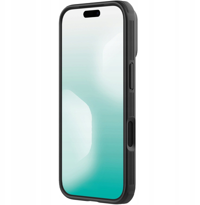 Mbulesë telefoni Nillkin CamShield Pro për iPhone 17 Pro, TPU PC, me kapak kamere, e zezë