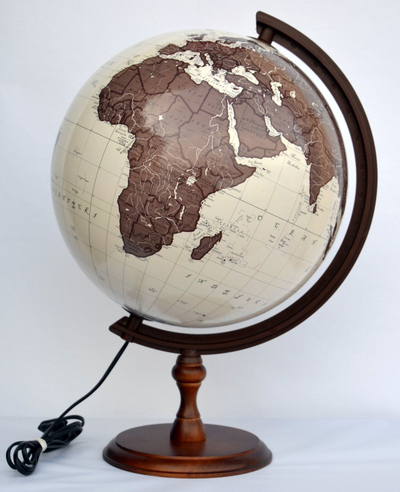 Zachem Антички Осветлен Глобус, 32 cm