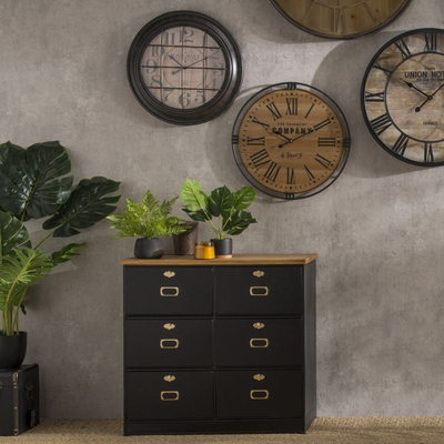 Ѕиден часовник Atmosphera Wall Clock Colonial, 58 cm, беж