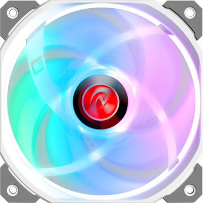 Ventilatorë për kasë PC Raijintek Ageras 12 ARGB-3, 120mm, ARGB, të bardhë