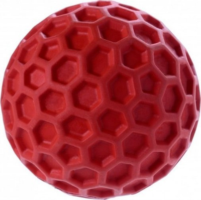 Lodër për qen Toby's Choice Squeaky Ball Small, top i vogël me diametër 5.5 cm, gome natyrale, shumëngjyrësh
