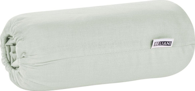 Çarçaf fitted JANBU Cotton, 160 x 200 cm, pambuk, jeshile e çelët