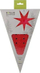Stoli Krishtlindjeje RETLUX RXL 362 WW, yll dekorativ, 60 cm, i kuq