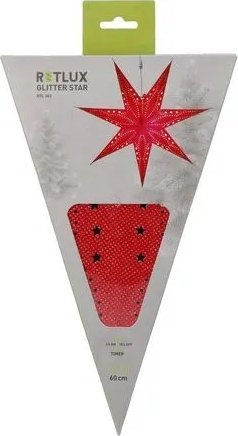 Stoli Krishtlindjeje RETLUX RXL 362 WW, yll dekorativ, 60 cm, i kuq