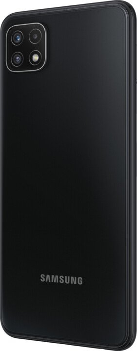 Celular Samsung Galaxy A22, 6.6", 4GB/64GB, 5G, 5000 mAh, i hirtë i errët