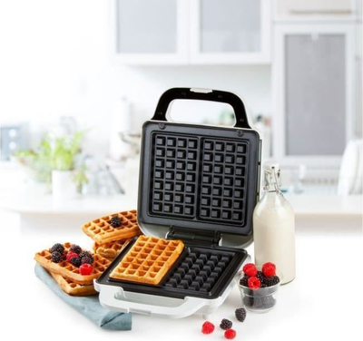 Gofriere DOMO DO9222W XL Tasty, pllakë jo-ngjitëse, paloset, e bardhë