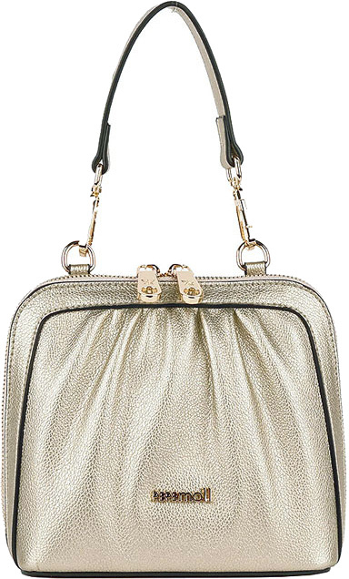 Çantë crossbody Pepe Moll Soraya 252476, metalike, argjendi