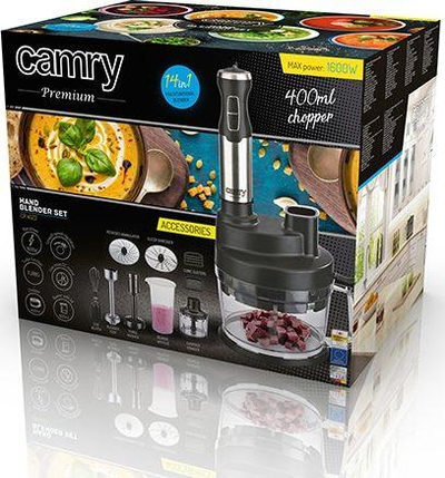 Blender Camry CR 4623, 600 ml, i zi/hirtë