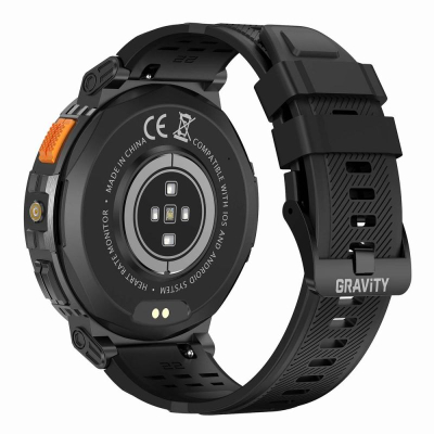 Orë e zgjuar Gravity GT23-1, thirrje dhe SMS, dritë elektrike, e zezë