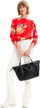 Çantë dore Desigual Bag Half, e zezë
