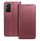 Kabullë mbrojtëse Smart Magneto për Motorola G55 5G, me funksion portofol, e kuqe burgundy