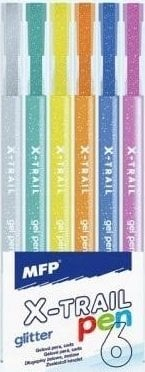 Set stilolapsash xhel MFP Paper GLITTER BS 6001344, 6 copë, shumëngjyrëshe