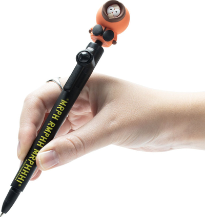 Stilolaps Funko Funky Fidget Pen Kenny, bojë e zezë, figurë lëvizshme, portokalli