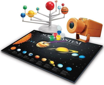 Set edukativ 4M Space Exploration, projektor hapësinor, planetarium, multingjyrësh