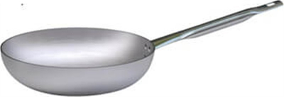 Tigan Ballarini Professionale 9000, inoks, 32 cm, ngjyrë argjendi
