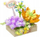 Konstrukt lulesh KC02087 Preserved Flower Tulip, 295 copë, mini blloqe, shumëngjyrësh