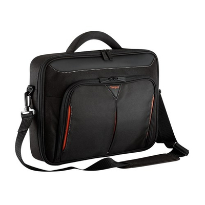 Çantë laptopi Targus Classic Plus CN415EU, 15.6", e zezë me të kuqe
