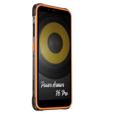 Celular Ulefone Power Armor 16 Pro, 5.93", 4GB/64GB, i zi/portokalli