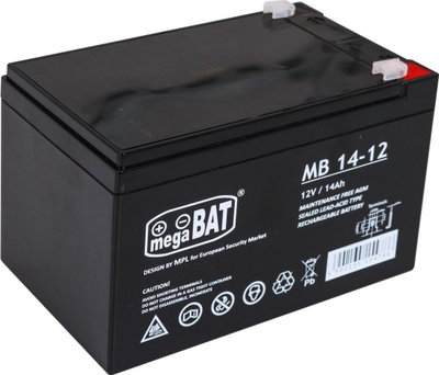 Akumulator Triton MB 14-12, 12V 14Ah, AGM, i zi