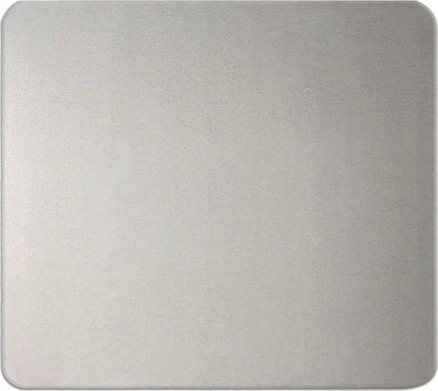 Заштита за ѕид од инокс за кујна, 56 x 50 cm, сребрена