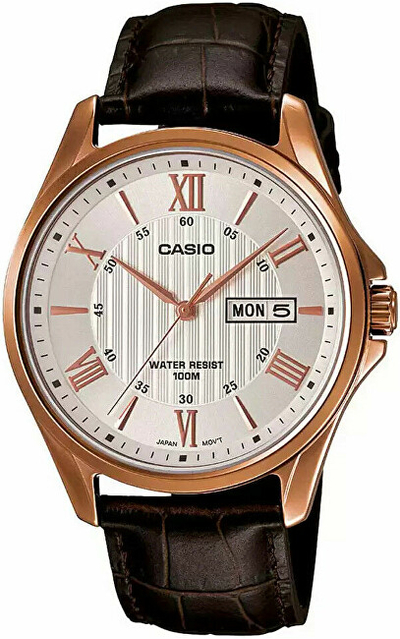 Orë dore për meshkuj Casio MTP-1384L-7AVEF, e kaftë