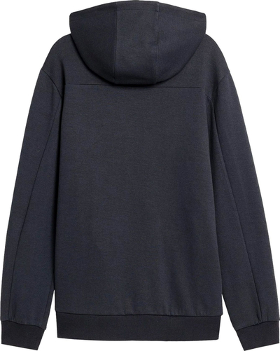Hanorak për burra 4F M H4Z21-BLM019, me kapuç, me zinxhir, blu navy