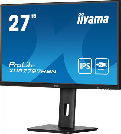 Monitor iiyama ProLite XUB2797HSN-B1, 27", Full HD, i zi