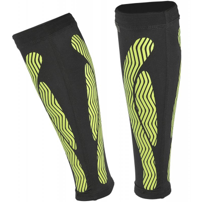 Çorape kompresuese Select 6150, elastike, poliamid me spandex, të zeza dhe jeshile