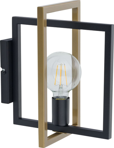 Ѕиден светилник Sigma Eden 32238, E27, 60W, црна златна