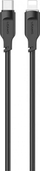 Kabllo USB Usams Lithe Series US-SJ566, USB C në Lightning, 1.2 m, PD 20W, e zezë